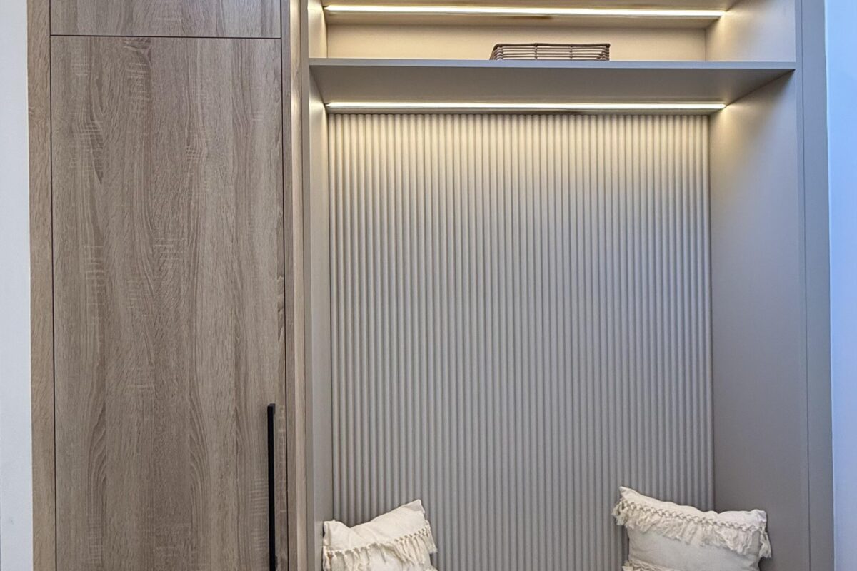 Welcome Home: A Built-In Entryway Bench & Storage